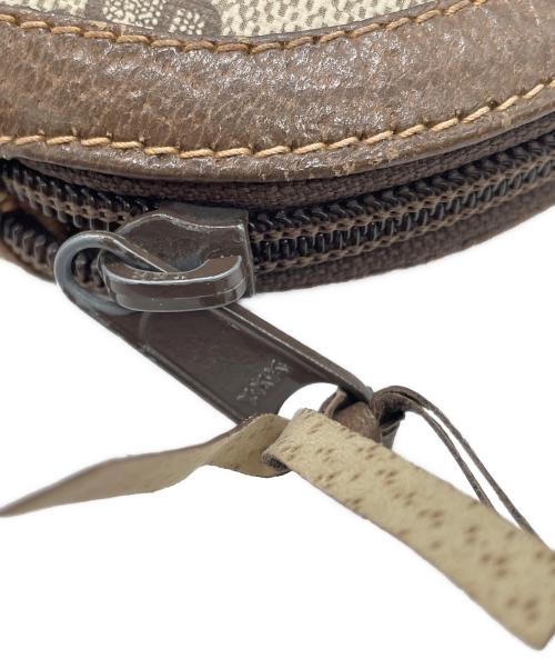 GUCCI（グッチ）GUCCI (グッチ) OLD GUCCI　ショルダーバッグ ブラウン×ベージュの古着・服飾アイテム