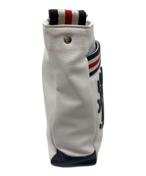 CASTELBAJAC（カステルバジャック）CASTELBAJAC (カステルバジャック) ショルダーバッグ ホワイト×ネイビーの古着・服飾アイテム