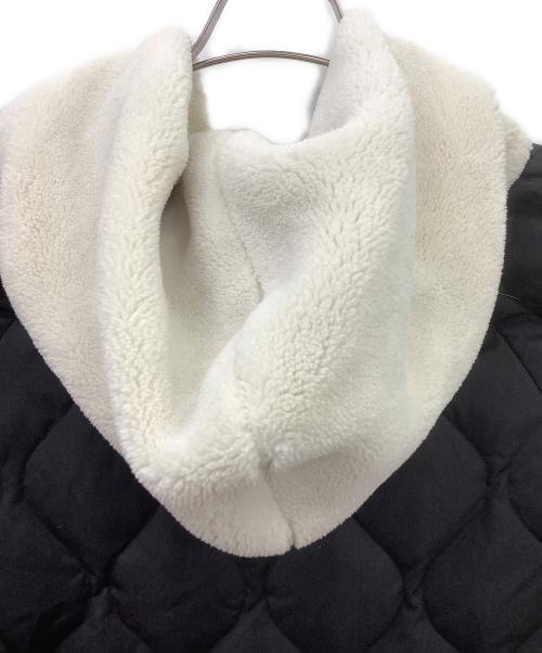 TAION（タイオン）TAION (タイオン) ミリタリーダウンケープ ブラック×ベージュ サイズ:FREEの古着・服飾アイテム