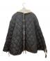 TAION（タイオン）の古着「ミリタリーダウンケープ」｜ブラック×ベージュ