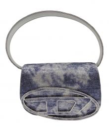 DIESEL（ディーゼル）の古着「1DRバッグ」｜パープル×ホワイト