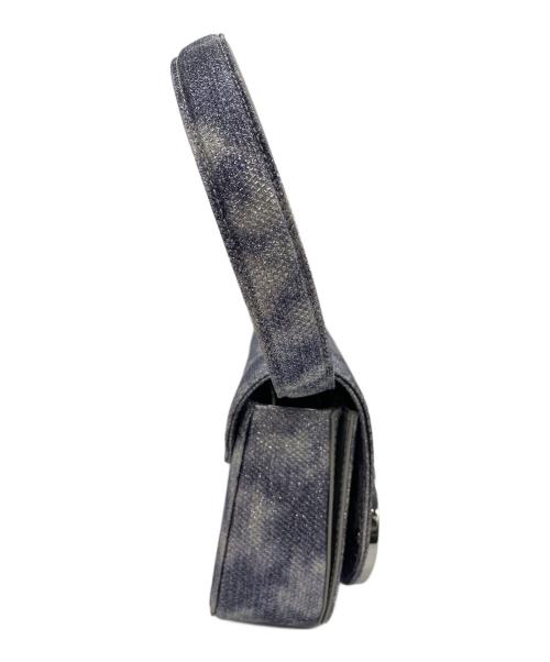 DIESEL（ディーゼル）DIESEL (ディーゼル) 1DRバッグ パープル×ホワイトの古着・服飾アイテム