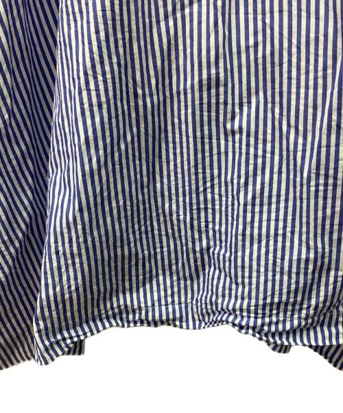 COMME des GARCONS SHIRT（コムデギャルソンシャツ）COMME des GARCONS SHIRT (コムデギャルソンシャツ) COMME des GARCONS SHIRT　アノラックパーカー ブルー×ホワイト サイズ:Lの古着・服飾アイテム