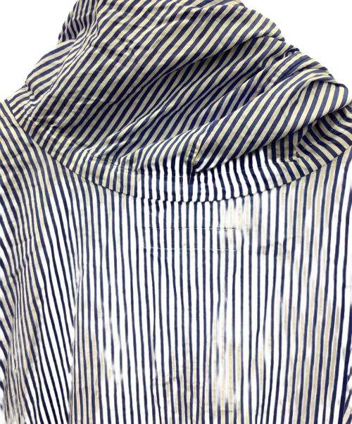 COMME des GARCONS SHIRT（コムデギャルソンシャツ）COMME des GARCONS SHIRT (コムデギャルソンシャツ) COMME des GARCONS SHIRT　アノラックパーカー ブルー×ホワイト サイズ:Lの古着・服飾アイテム
