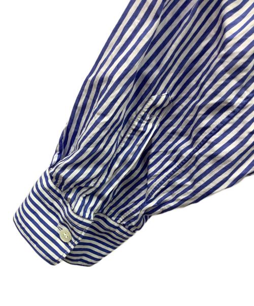 COMME des GARCONS SHIRT（コムデギャルソンシャツ）COMME des GARCONS SHIRT (コムデギャルソンシャツ) COMME des GARCONS SHIRT　アノラックパーカー ブルー×ホワイト サイズ:Lの古着・服飾アイテム