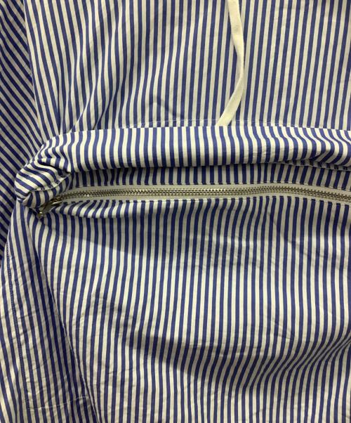 COMME des GARCONS SHIRT（コムデギャルソンシャツ）COMME des GARCONS SHIRT (コムデギャルソンシャツ) COMME des GARCONS SHIRT　アノラックパーカー ブルー×ホワイト サイズ:Lの古着・服飾アイテム