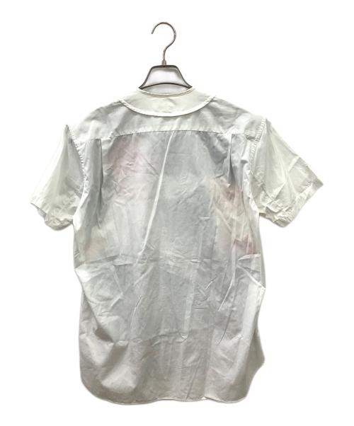 COMME des GARCONS SHIRT（コムデギャルソンシャツ）COMME des GARCONS SHIRT (コムデギャルソンシャツ) SUPREME (シュプリーム) COMME des GARCONS SHIRT　Supreme　べースボールシャツ ホワイト サイズ:XSの古着・服飾アイテム
