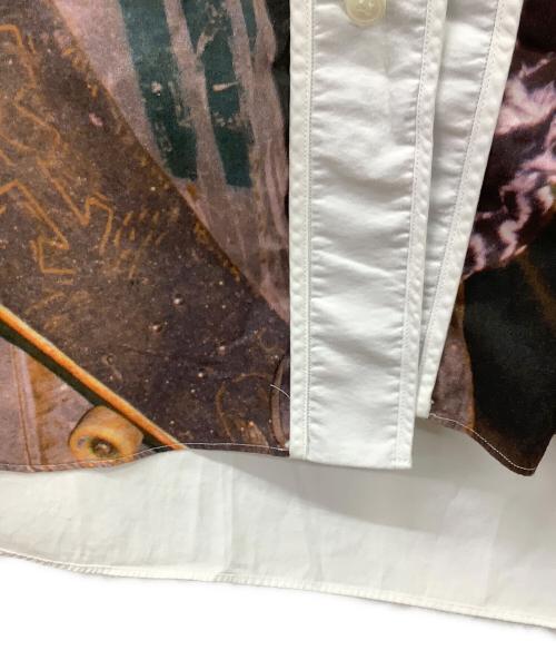 COMME des GARCONS SHIRT（コムデギャルソンシャツ）COMME des GARCONS SHIRT (コムデギャルソンシャツ) SUPREME (シュプリーム) COMME des GARCONS SHIRT　Supreme　べースボールシャツ ホワイト サイズ:XSの古着・服飾アイテム