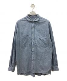 Porter Classic（ポータークラシック）の古着「Porter Classic　長袖シャツ」｜ブルー