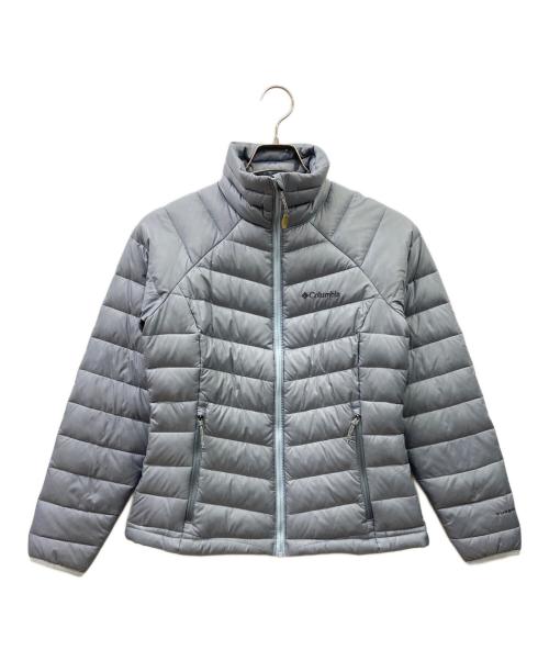 Columbia（コロンビア）Columbia (コロンビア) ウィメンズプラチナムターボダウンジャケット グレー サイズ:Sの古着・服飾アイテム