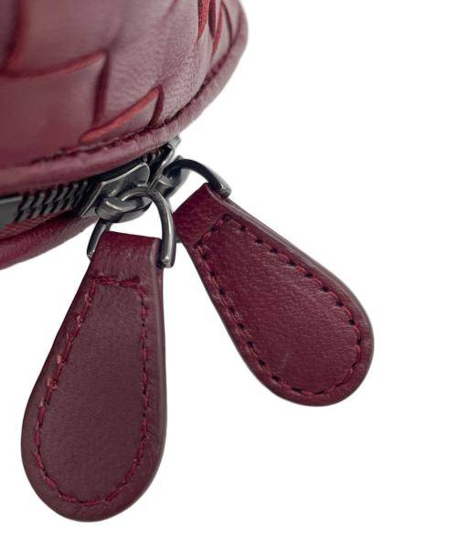 BOTTEGA VENETA（ボッテガベネタ）BOTTEGA VENETA (ボッテガベネタ) BOTTEGA VENETA　イントレチェートレザーポーチ ボルドーの古着・服飾アイテム