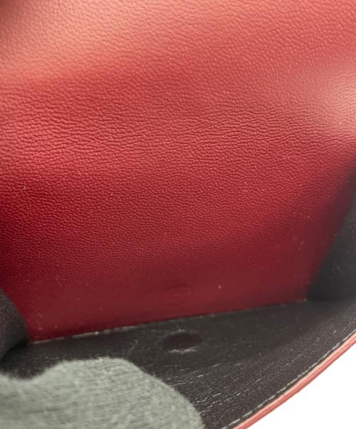 BOTTEGA VENETA（ボッテガベネタ）BOTTEGA VENETA (ボッテガベネタ) BOTTEGA VENETA 　3つ折り財布 ワインレッドの古着・服飾アイテム