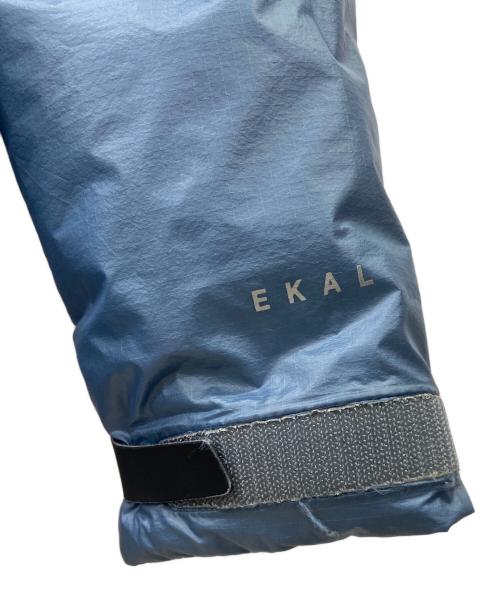 EKAL（エカル）EKAL (エカル) ダウンジャケット ブルー サイズ:Mの古着・服飾アイテム