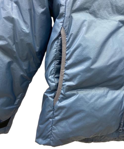 EKAL（エカル）EKAL (エカル) ダウンジャケット ブルー サイズ:Mの古着・服飾アイテム