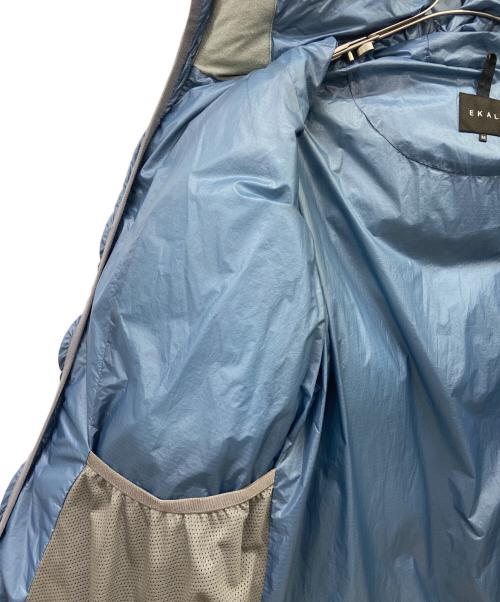 EKAL（エカル）EKAL (エカル) ダウンジャケット ブルー サイズ:Mの古着・服飾アイテム