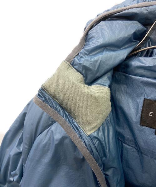 EKAL（エカル）EKAL (エカル) ダウンジャケット ブルー サイズ:Mの古着・服飾アイテム