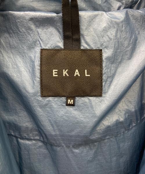 EKAL（エカル）EKAL (エカル) ダウンジャケット ブルー サイズ:Mの古着・服飾アイテム