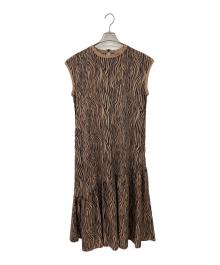 Thousand Mile（サウザンドマイル）の古着「Thousand Mile　ノースリーブワンピース」｜ブラウン×ブラック