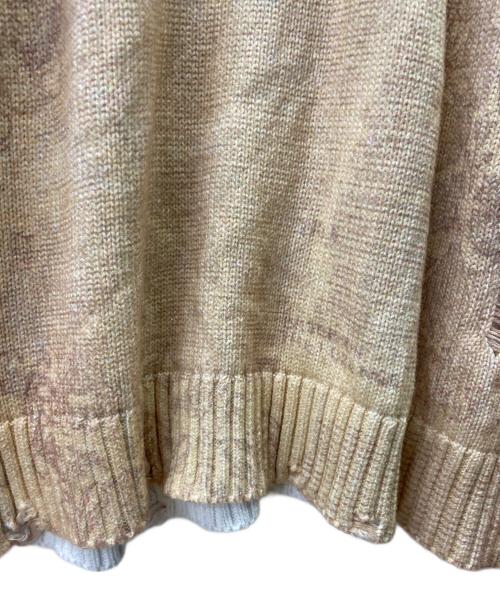 Ameri（アメリ）AMERI (アメリ) 厚手ニット イエロー サイズ:FREEの古着・服飾アイテム