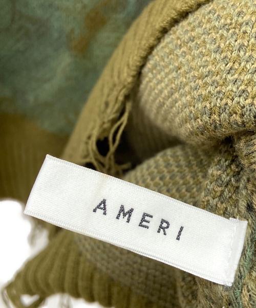Ameri（アメリ）Ameri (アメリ) AMERI　厚手ニット　VINTAGE LAG OVER KNIT グリーン サイズ:FREEの古着・服飾アイテム