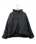 WYM LIDNM（ウィム バイ リドム）の古着「WOOL BLEND SHAGGY SHORT BLOUSON」｜グレー