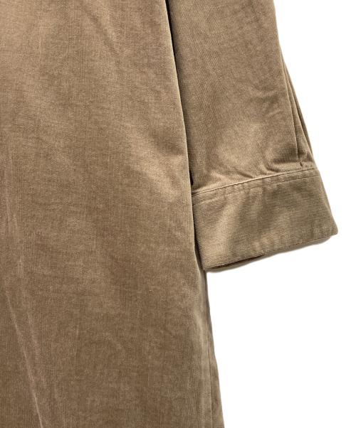DANTON（ダントン）DANTON (ダントン) 長袖ワンピース ブラウン サイズ:36の古着・服飾アイテム