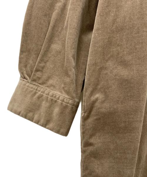DANTON（ダントン）DANTON (ダントン) 長袖ワンピース ブラウン サイズ:36の古着・服飾アイテム