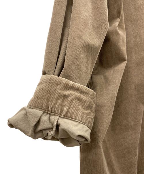DANTON（ダントン）DANTON (ダントン) 長袖ワンピース ブラウン サイズ:36の古着・服飾アイテム