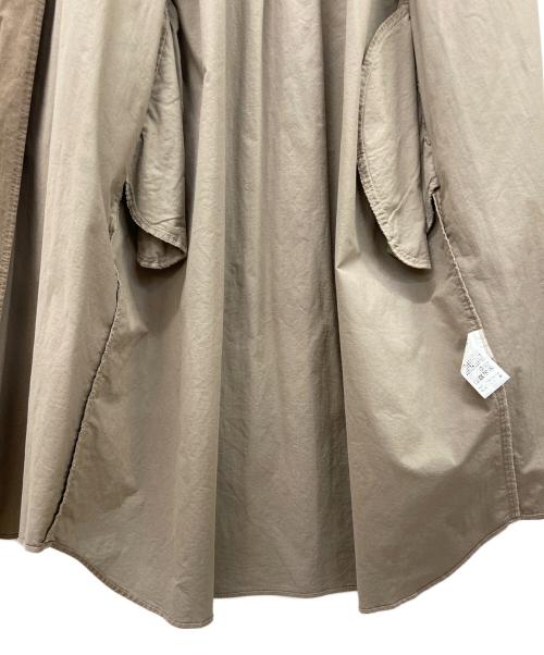DANTON（ダントン）DANTON (ダントン) 長袖ワンピース ブラウン サイズ:36の古着・服飾アイテム