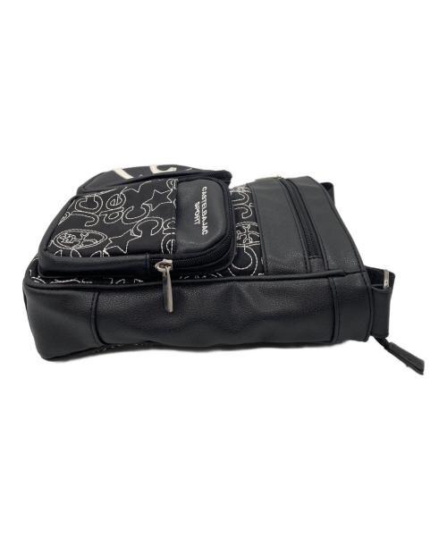 CASTELBAJAC（カステルバジャック）CASTELBAJAC (カステルバジャック) ショルダーバッグ ブラック×ホワイトの古着・服飾アイテム