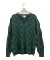 GUCCI（グッチ）の古着「GUCCI　厚手ニット」｜グリーン×ブラック
