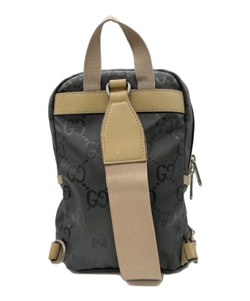 GUCCI（グッチ）GUCCI (グッチ) オフザグリッド ボディバッグ グレー×ベージュの古着・服飾アイテム