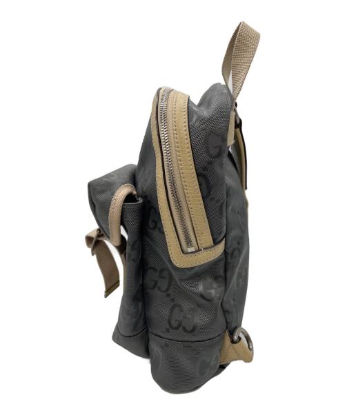 GUCCI（グッチ）GUCCI (グッチ) オフザグリッド ボディバッグ グレー×ベージュの古着・服飾アイテム