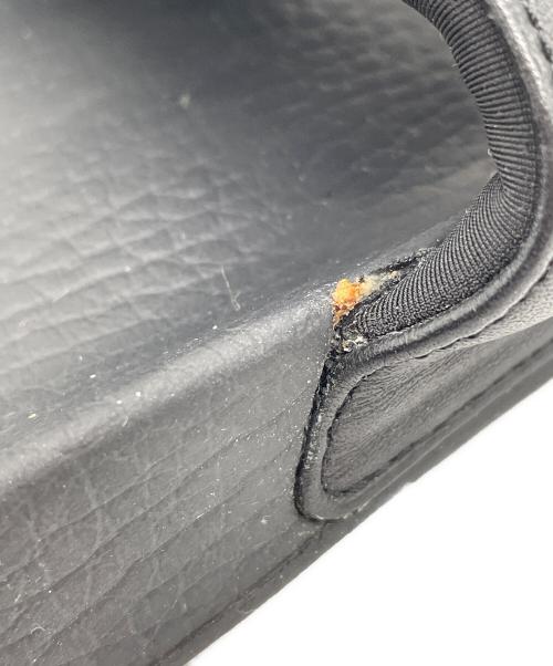 GUCCI（グッチ）GUCCI (グッチ) スライドサンダル ブラック×ホワイト サイズ:8の古着・服飾アイテム