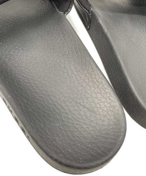 GUCCI（グッチ）GUCCI (グッチ) スライドサンダル ブラック×ホワイト サイズ:8の古着・服飾アイテム