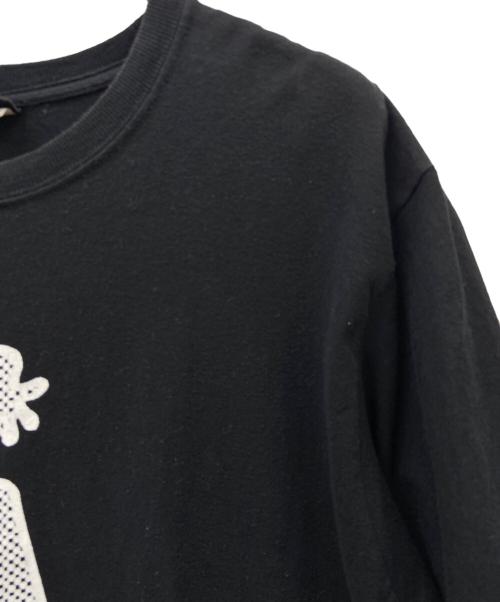 stussy（ステューシー）stussy (ステューシー) 半袖カットソー ブラック サイズ:Lの古着・服飾アイテム
