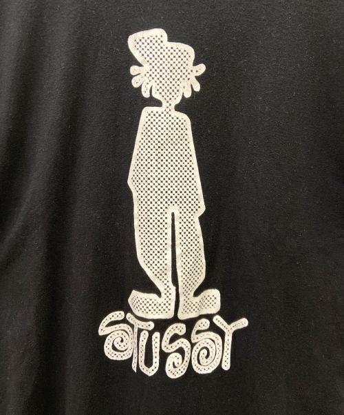 stussy（ステューシー）stussy (ステューシー) 半袖カットソー ブラック サイズ:Lの古着・服飾アイテム