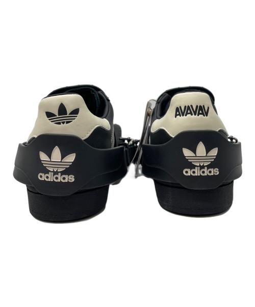 adidas（アディダス）adidas (アディダス) Avavav (アヴァヴァヴ) スニーカー ブラック×ホワイト サイズ:23cmの古着・服飾アイテム