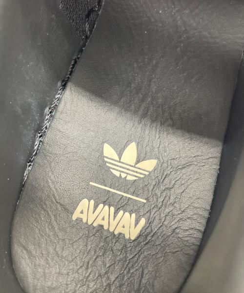 adidas（アディダス）adidas (アディダス) Avavav (アヴァヴァヴ) スニーカー ブラック×ホワイト サイズ:23cmの古着・服飾アイテム
