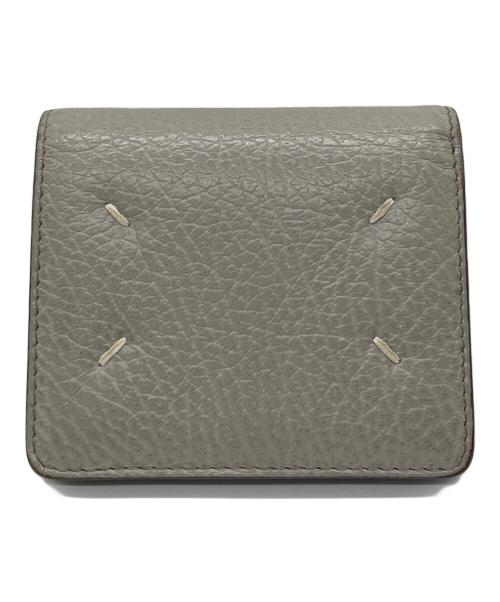 Maison Margiela（メゾンマルジェラ）Maison Margiela (メゾンマルジェラ) 2つ折り財布 グレーの古着・服飾アイテム