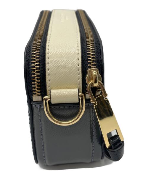 MARC JACOBS（マークジェイコブス）MARC JACOBS (マークジェイコブズ) ショルダーバッグ ブラック×ベージュの古着・服飾アイテム
