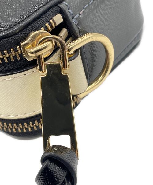 MARC JACOBS（マークジェイコブス）MARC JACOBS (マークジェイコブズ) ショルダーバッグ ブラック×ベージュの古着・服飾アイテム