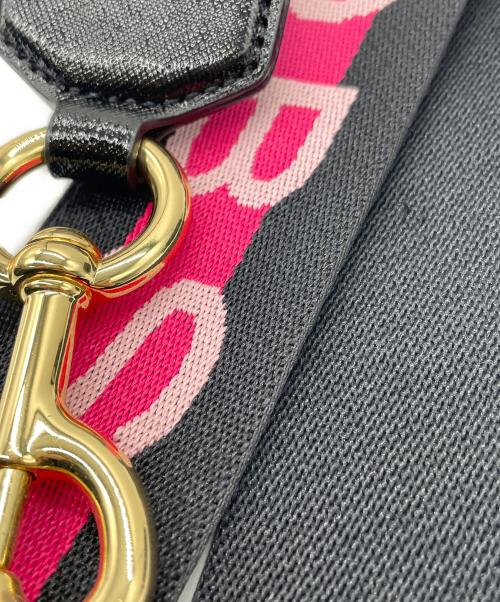 MARC JACOBS（マークジェイコブス）MARC JACOBS (マークジェイコブズ) ショルダーバッグ ブラック×ベージュの古着・服飾アイテム