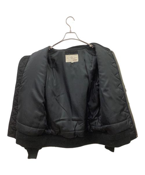 AVIREX（アヴィレックス）AVIREX (アヴィレックス) AVIREX フライトジャケット ブラック サイズ:Lの古着・服飾アイテム