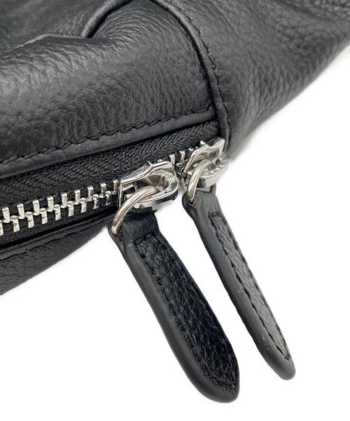 BEARDSLEY（ビアズリー）BEARDSLEY (ビアズリー) ラウンドミニボストンバッグ ブラックの古着・服飾アイテム