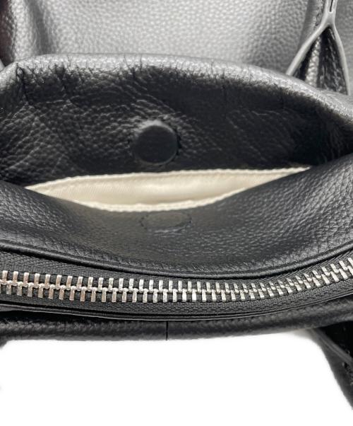 BEARDSLEY（ビアズリー）BEARDSLEY (ビアズリー) ラウンドミニボストンバッグ ブラックの古着・服飾アイテム