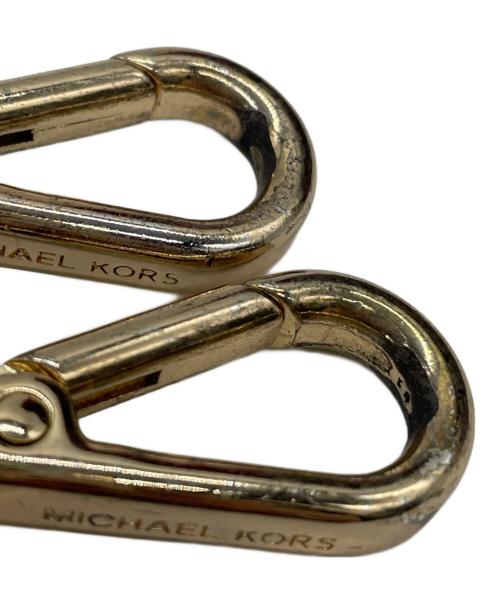 MICHAEL KORS（マイケル・コース）MICHAEL KORS (マイケル・コース) MICHAEL KORS 　2WAYバッグ レッド×ブラウンの古着・服飾アイテム