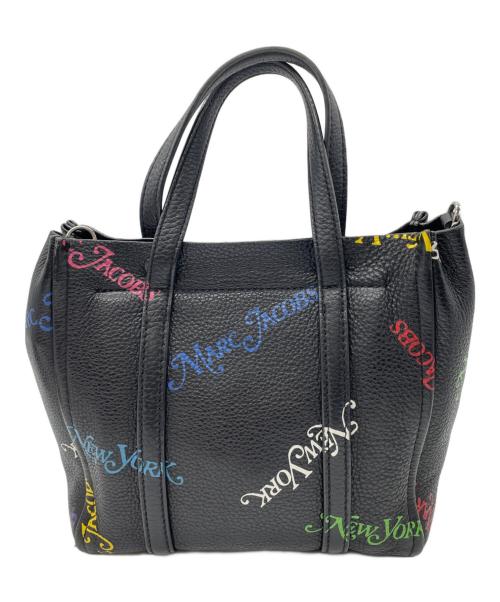 MARC JACOBS（マークジェイコブズ）MARC JACOBS (マークジェイコブズ) NEW YORK MAGAZINE (ニューヨークマガジン) MARC JACOBS 　NEW YORK MAGAZINE 　The Mini Tag Tote ブラックの古着・服飾アイテム