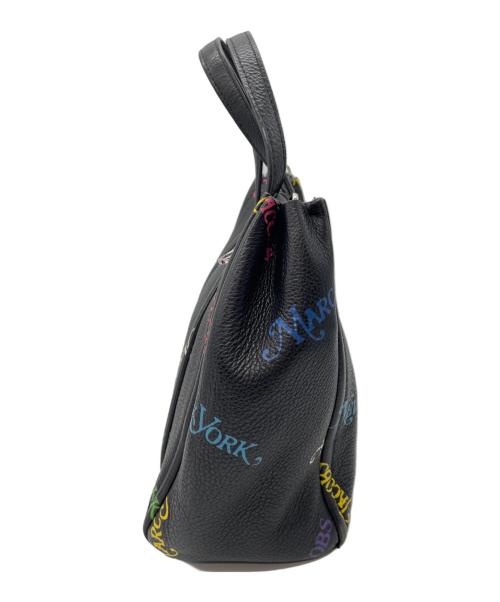 MARC JACOBS（マークジェイコブズ）MARC JACOBS (マークジェイコブズ) NEW YORK MAGAZINE (ニューヨークマガジン) MARC JACOBS 　NEW YORK MAGAZINE 　The Mini Tag Tote ブラックの古着・服飾アイテム