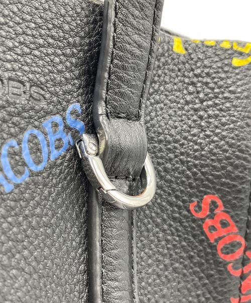 MARC JACOBS（マークジェイコブズ）MARC JACOBS (マークジェイコブズ) NEW YORK MAGAZINE (ニューヨークマガジン) MARC JACOBS 　NEW YORK MAGAZINE 　The Mini Tag Tote ブラックの古着・服飾アイテム